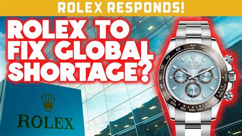 why rolex no stock|Rolex watch shortage.